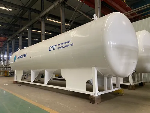 Горизонтальный резервуар фото 2